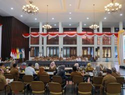 Pj. Gubernur Samsudin Pimpin Rapat Persiapan Asistensi Evaluasi Kinerja Penjabat Gubernur Semester Pertama