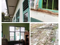 Diduga Tilep Dana BOS, Gedung SDN 06 Karangrejo Metro Utara Terbengkalai