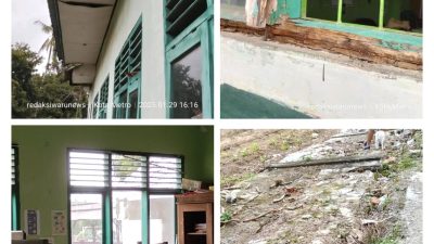 Diduga Tilep Dana BOS, Gedung SDN 06 Karangrejo Metro Utara Terbengkalai