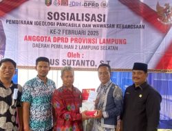 Agus Sutanto Gelar PIP di Natar