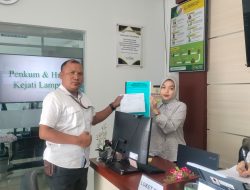 DPP PEMATANK Resmi laporkan Dinas PUPR Tanggamus ke Kejati Lampung