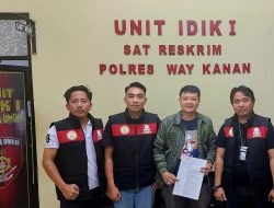 Tanah Adat Dikuasai Puluhan Orang, Penyimbang Suku Lawang Taji MBPBR Lapor Ke Polres Way Kanan