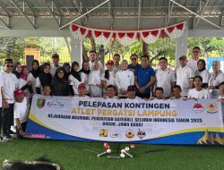 31 Atlet Gateball Lampung Diberangkatkan ke kejurnas 2025 di Bogor