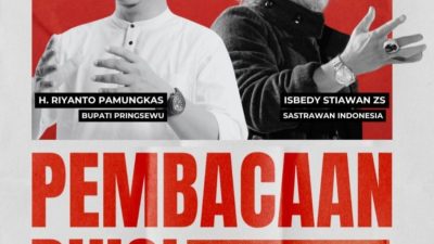 Bupati Pringsewu dan Paus Sastra Lampung ‘Duel Puisi’ di Graha Pamungkas⁸