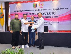 Taufik Hidayat Terpilih Aklamasi Jadi Ketua Umum KONI Lampung 2025–2029