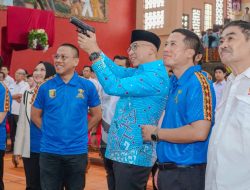 Gubernur Mirza Ramaikan Pembukaan LSO 2025, Main Bareng Mobile Legends Bersama Peserta