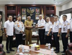 Silaturahmi Kepala Kantor KSOP Kelas I Panjang, Pemprov Lampung Dorong Optimalisasi Potensi Maritim dan Kolaborasi Pelaku Usaha
