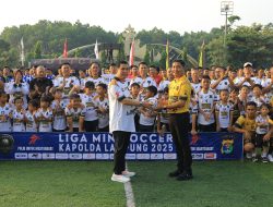 Wakapolda Lampung Resmi Buka Liga Minisoccer Kapolda Cup 2025