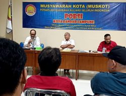 Pengprov POBSI Tidak Akui Musyawarah POBSI Kota Bandar Lampung