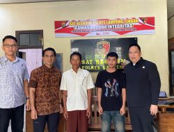Peduli Ketertiban dan Keamanan, ETOS Bantu Polri Serahkan DPO Polres Lampung Tengah