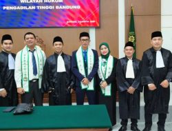 Perdana, Advokat Persadin disumpah di Pengadilan Tinggi Jawa Barat