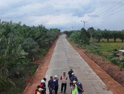 Jalan Brabasan–Wiralaga di Mesuji Rampung Dikerjakan, Warga Kini Mudah Angkut Hasil Panen