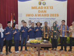 Milad ke-13, IWO Lampung Beri Penghargaan kepada Tokoh Pendorong Percepatan Pembangunan Daerah
