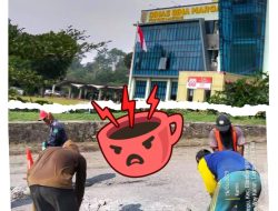 BMBK Lampung Terindikasi Main Mata Dengan Penyedia Rehabilitasi Jalan Blambangan Umpu 