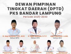 Agus Widodo Nahkodai PKS Bandar Lampung, Tegaskan Khidmat untuk Rakyat