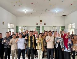 Dinas Pendidikan dan Dinas Tenaga Kerja Pemprov Lampung Tandatangani Komitmen Bersama Program Corporate Goes to School dengan Forum CSR Lampung di SMKN 1 Natar