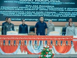 Pemprov Lampung Dorong Enam Raperda Baru, Dari Pertanian hingga Pengelolaan Satu Data