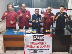 Aklamasi Musda dan Rakerda PFI 2025 Tetapkan Juniardi Sebagai Ketua PFI Lampung Untuk 2026-2029