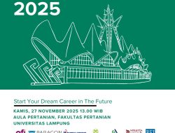 IKAPERTA Unila Akan Gelar ‘Agri Talks’, Career Expo, dan Pasar Murah