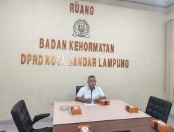 Tiga Anggota DPRD Bandar Lampung Diperiksa BK