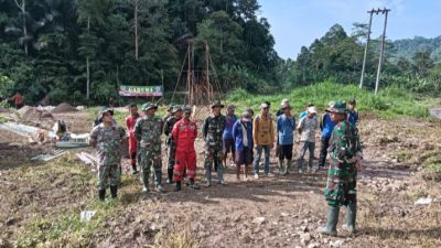 Jembatan Gantung Garuda di Way Umbar Tanggamus Capai 45 Persen, Pangdam XXI: Akses Warga Jadi Prioritas