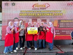 Pindang Sosis Tugu Adipura Hantarkan IKWI Lampung Raih Gelar Juara 