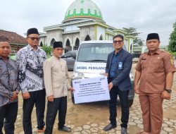BRI Kantor Cabang Bandarjaya Serahkan Bantuan TJSL Mobil Pengangkut Sampah untuk Yayasan Pendidikan Fantribhakti Lampung Tengah