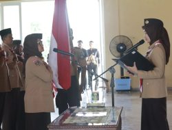 Ketua Kwarda Lampung Lantik Bupati Lamtim Sebagai Ketua Mabicab