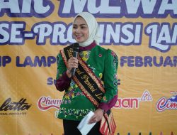 Bunda PAUD Provinsi Lampung Ajak Anak Berani Berkarya Lewat Gebyar Mewarnai