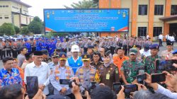 Kapolda Lampung Pimpin Apel Operasi Ketupat 2026, 161 Ribu Personel Siap Amankan Mudik Lebaran