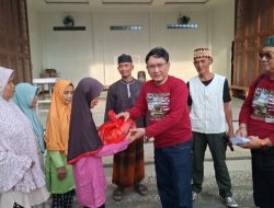 WLC dan Detasemen Kesehatan Lampung Salurkan Bantuan Sosial untuk Warga Gunung Terang