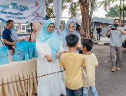 Kolaborasi TP. PKK, DWP, dan OPD Lampung Bagikan 300 Paket Takjil Ramadan