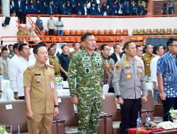 Pangdam XXI/Radin Inten Hadiri Stadium General dan Pelantikan BEM Unila 2026