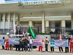 Aksi TRIGA Lampung di Jakarta: Desak DPR RI dan Kejaksaan Agung Tuntaskan Konflik Agraria PT SGC