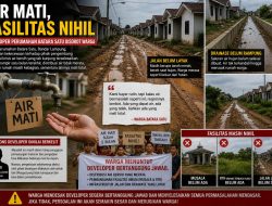 Air Mati, Fasilitas Nihil Developer Perumahan Batara Satu Disorot Warga