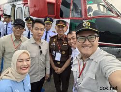 Ketua DPRD Provinsi Lampung Sambut Kunjungan Wakil Presiden RI, Tinjau Kampung Nelayan Labuhan Maringgai.