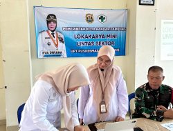 Lokmin Lintas Sektor, Puskesmas Way Kandis Galang Komitmen Bersama Eliminasi TB dan Penurunan Stunting