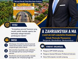 A Zahriansyah A Ma Bawa Semangat Pemuda Berbudaya untuk Masa Depan Pesawaran