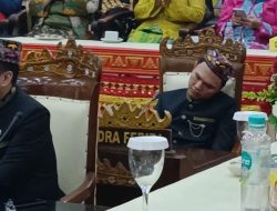 Anggota DPRD Bandar Lampung Tertidur Saat Sidang Paripurna HUT Kota ke-344