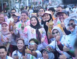 Bandar Lampung Bersinar, Ribuan Peserta Ramaikan Color Run 2026