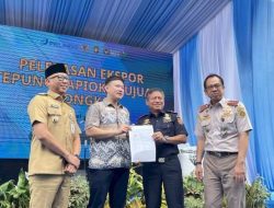 Gubernur Mirza Lepas Ekspor 3.330 Ton Tapioka ke Tiongkok dengan Nilai Rp26 Miliar
