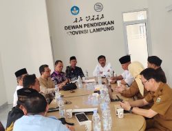 Dewan Pendidikan Akomodir Pemikiran Sekolah Swasta dan Negri di Lampung