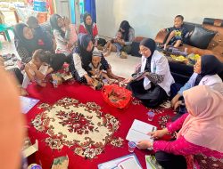 Puskesmas Kemiling Gelar Kelas Balita di Posyandu ILP Bougenvile 5 Kemiling Raya
