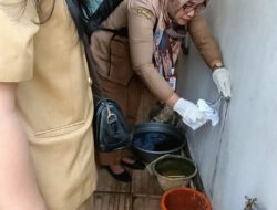 Puskesmas Way Kandis Lakukan Inspeksi Kesehatan Lingkungan Sarana Air Bersih Komunal untuk Jamin Kualitas Air Masyarakat