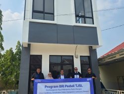 BRI Kanca Tanjung Karang Serahkan Bantuan Pembangunan PAUD Mahaputra Global di Desa Candimas