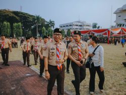 Gubernur Lampung Lepas 598 Pramuka ke Jamnas XII 2026