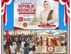 Semarak HUT ke-81 RI, Warga Natar Lampung Selatan Ikuti Beragam Perlombaan