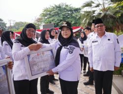 Peringatan HUT RI di Lingkungan Pemkot Bandar Lampung Berlangsung Meriah