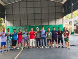Optimistis Raih Emas, Tenis Lapangan SIWO PWI Lampung Genjot Persiapan PORWANAS
