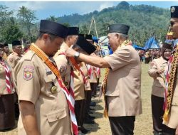 Hari Pramuka ke-65, Kwarcab Tanggamus Kembali ke Jejak Sejarah PWN II 1971